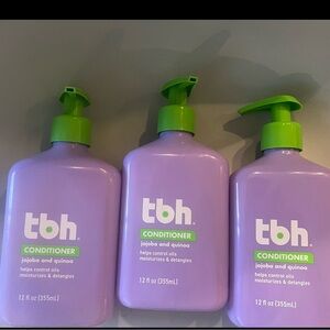 tbh kids conditioner 12 floz X3